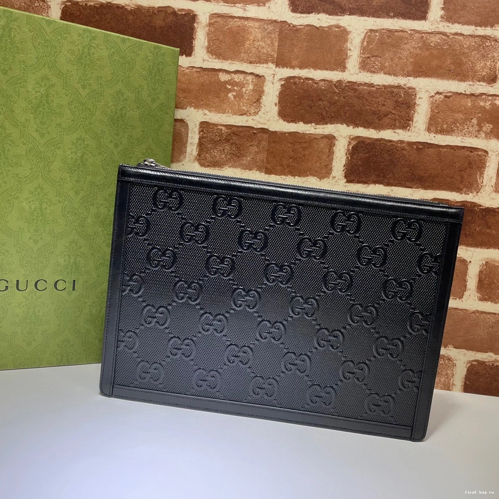 Firstbag ru pouch GUCCI embossed GG 0805
